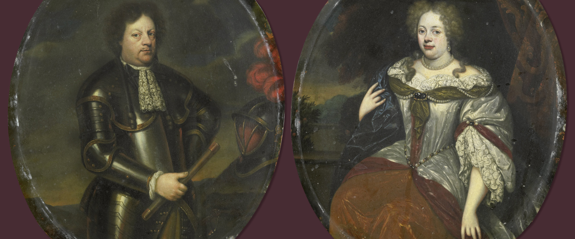 Oil on Copper 17th Century Portrait Dutch