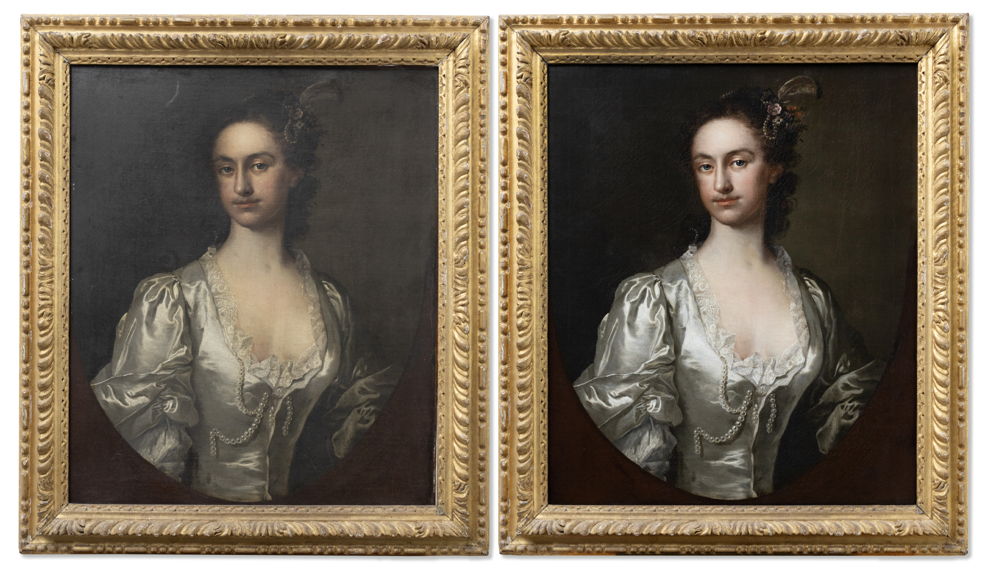Baroque portrait restoration