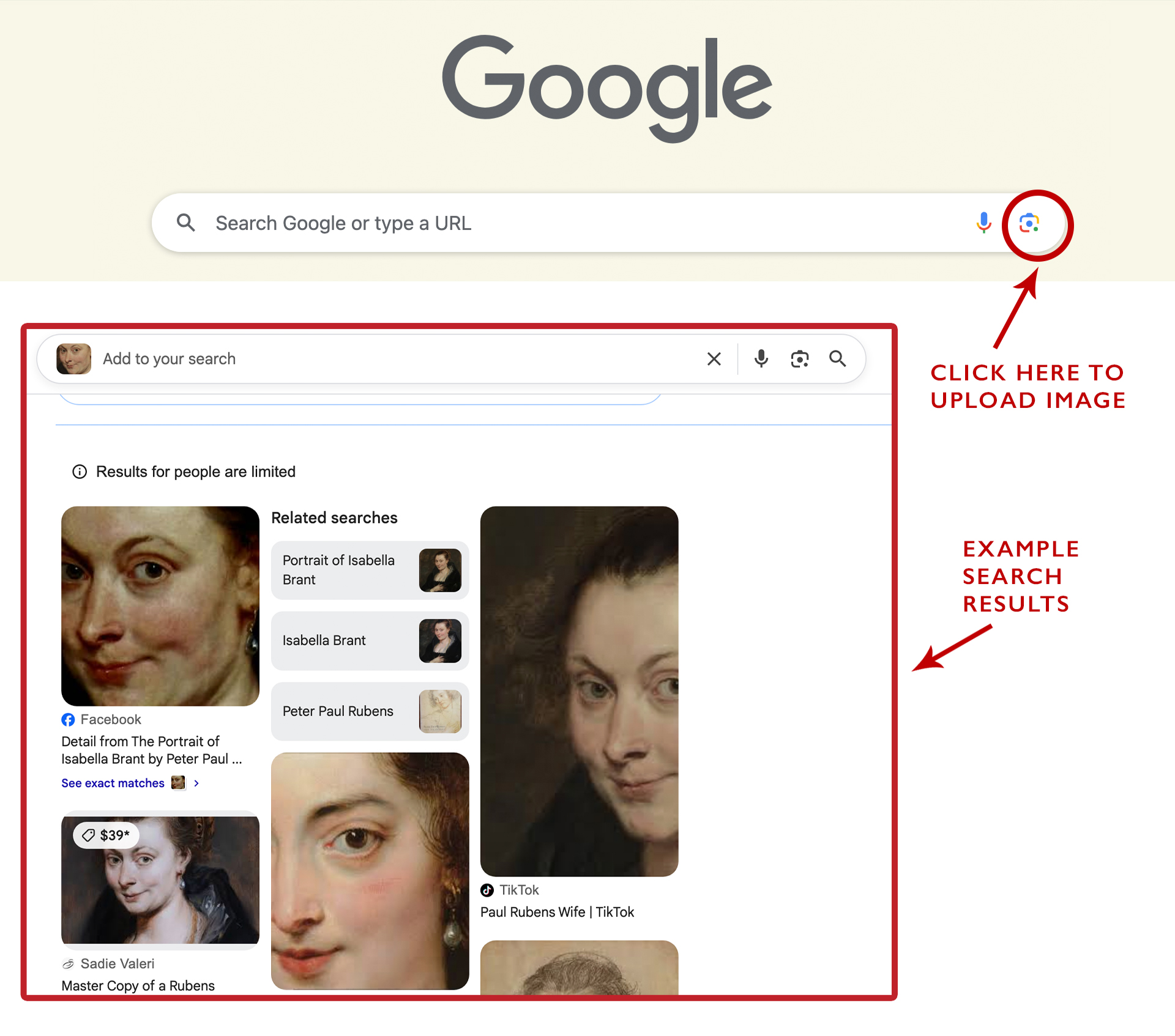 Google Search Example