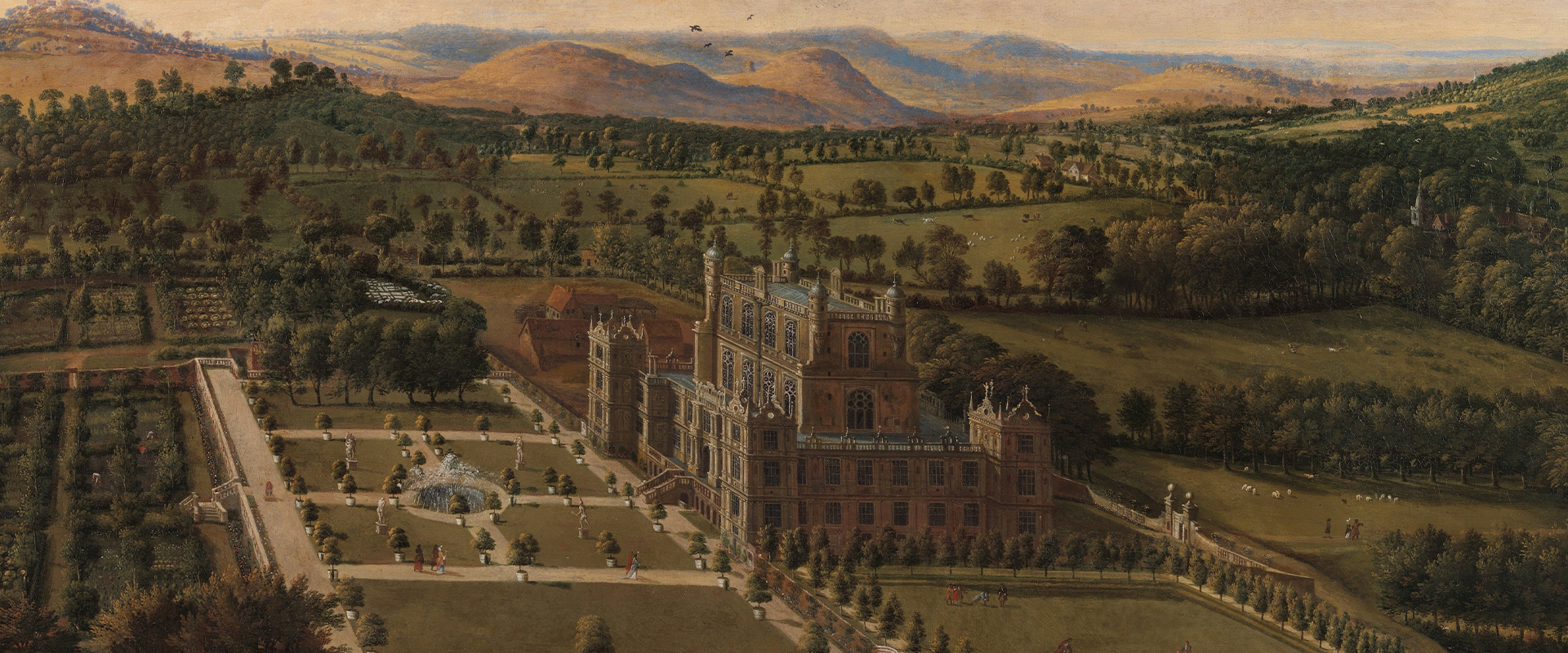 Jan Siberechts Wollaton Hall painting