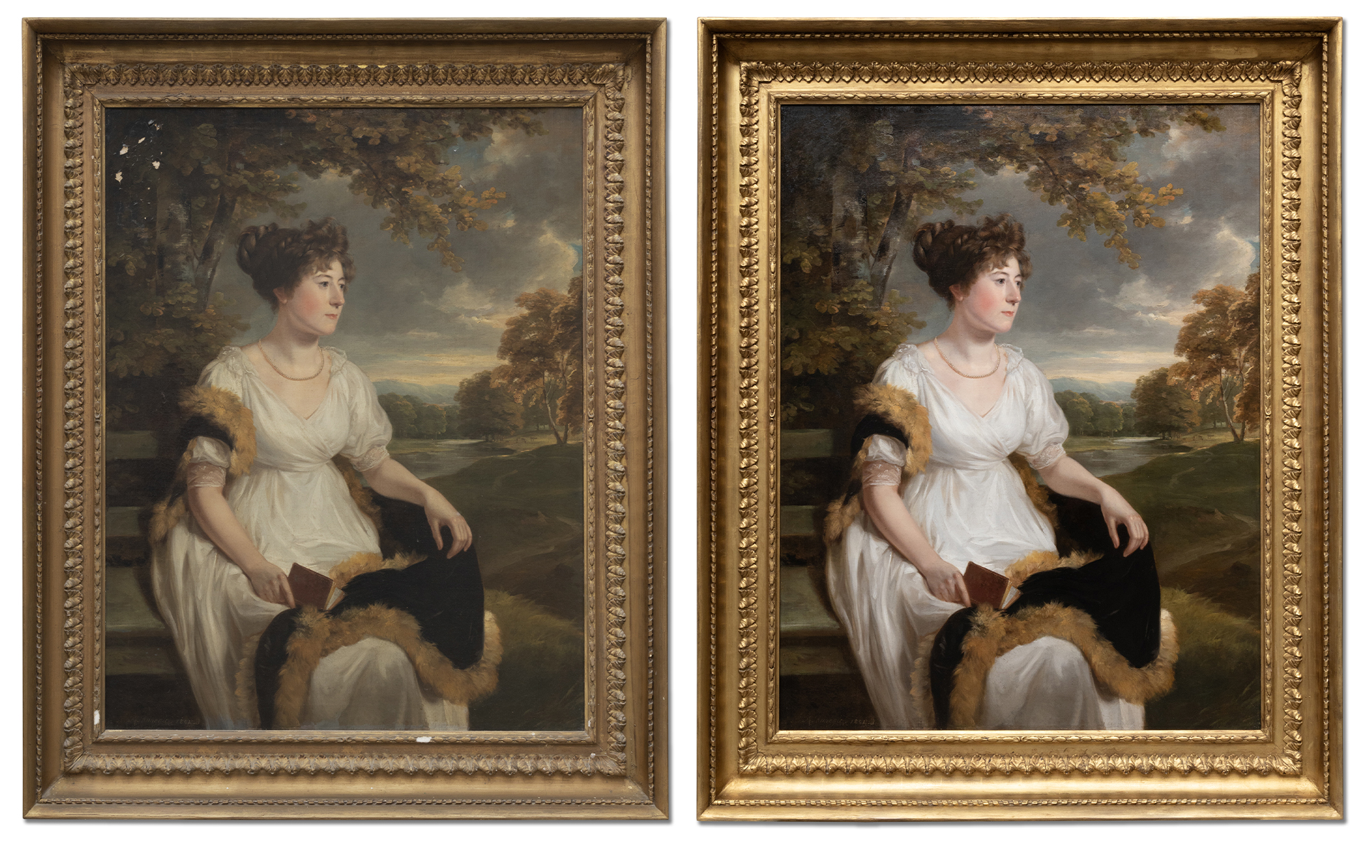 Regency Portrait Restoration