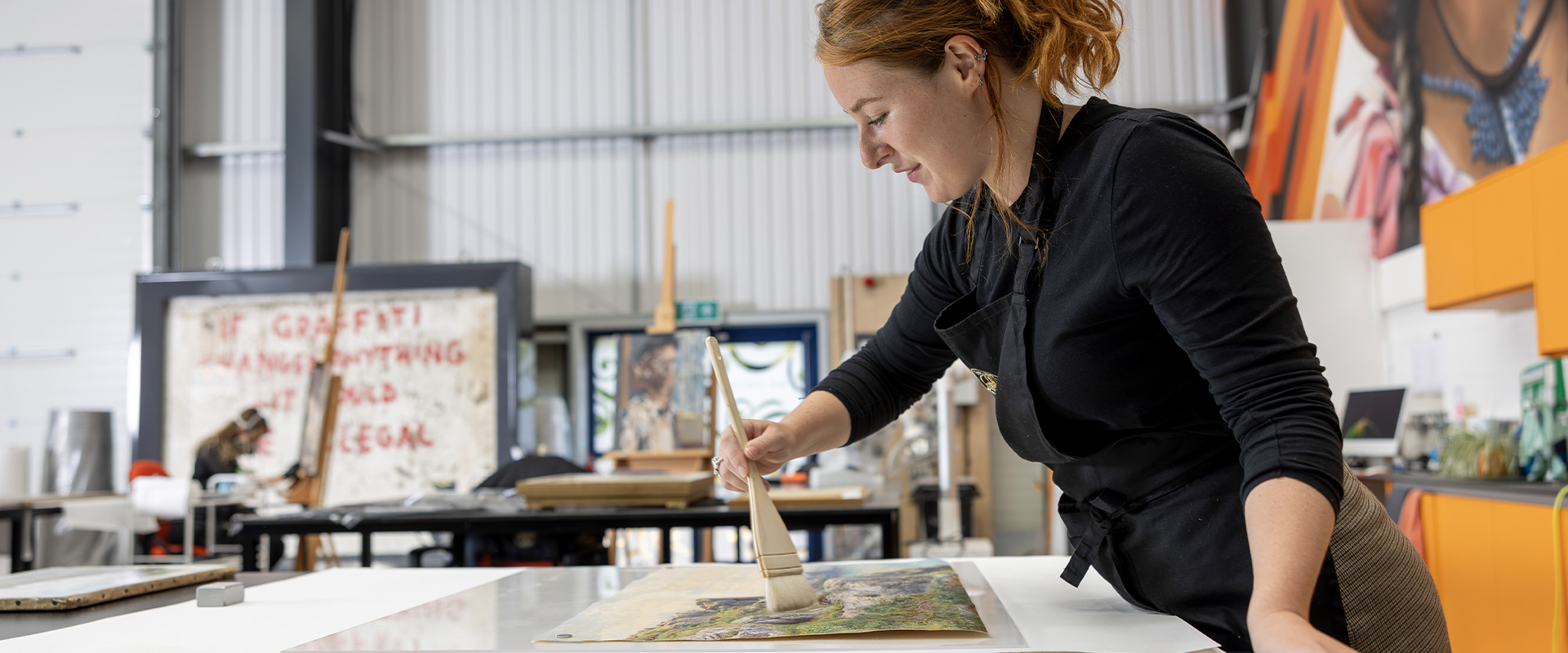 Cleaning a Watercolour