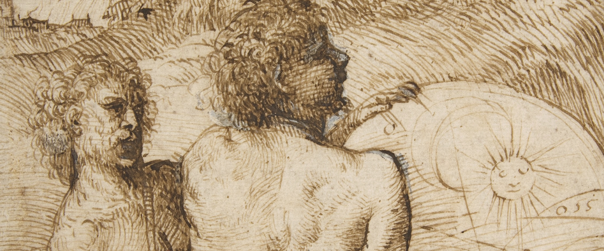 Titian Ink Drawing