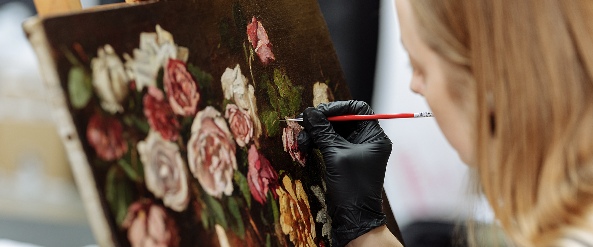 Rose Painting Restoration