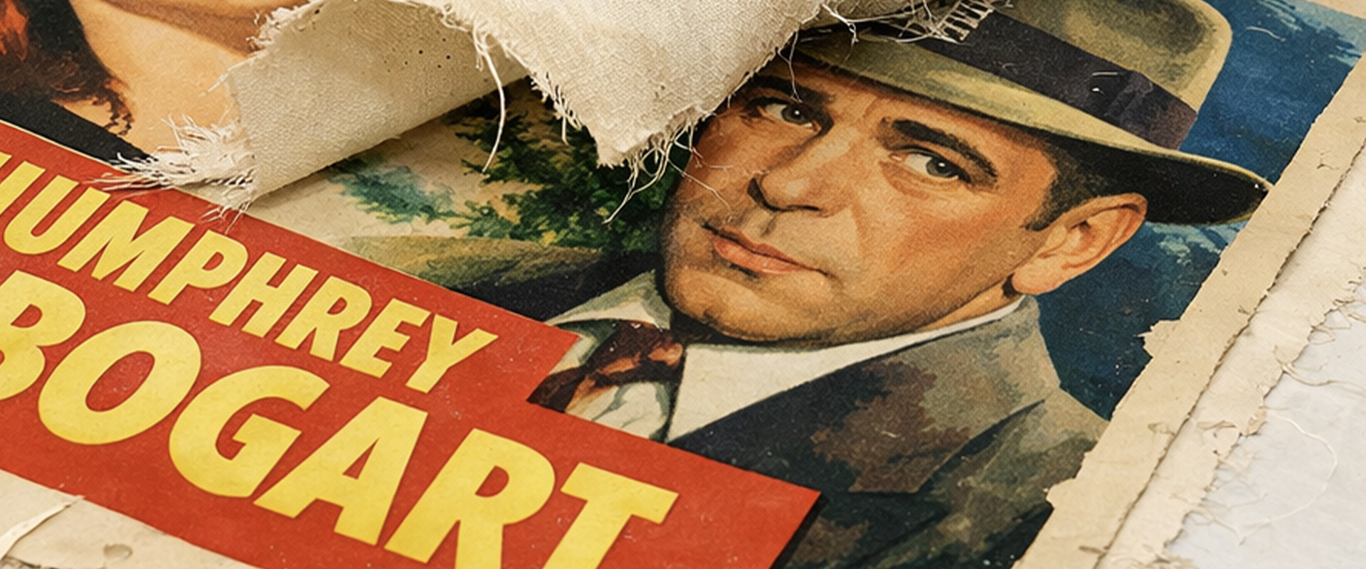 Poster linen backing
