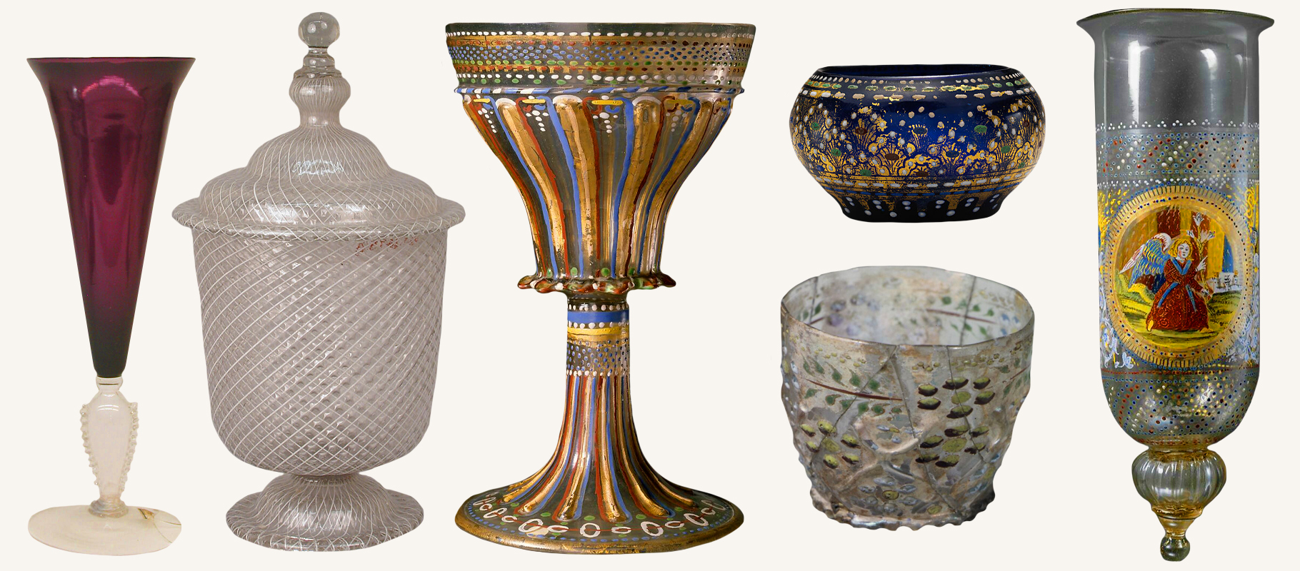 Murano renaissance glass