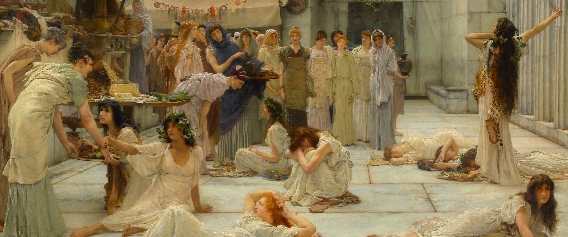 Lawrence Alma-Tadema Style & Victorian Painting Restoration