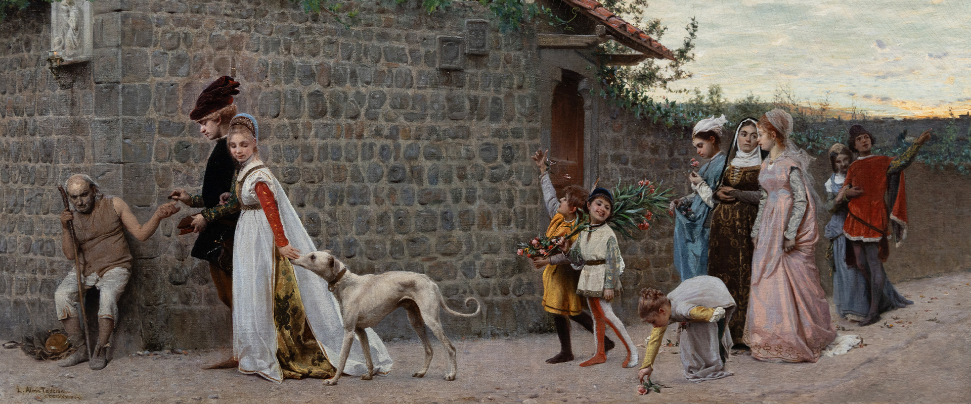 Lawrence Alma-Tadema Style & Victorian Painting Restoration