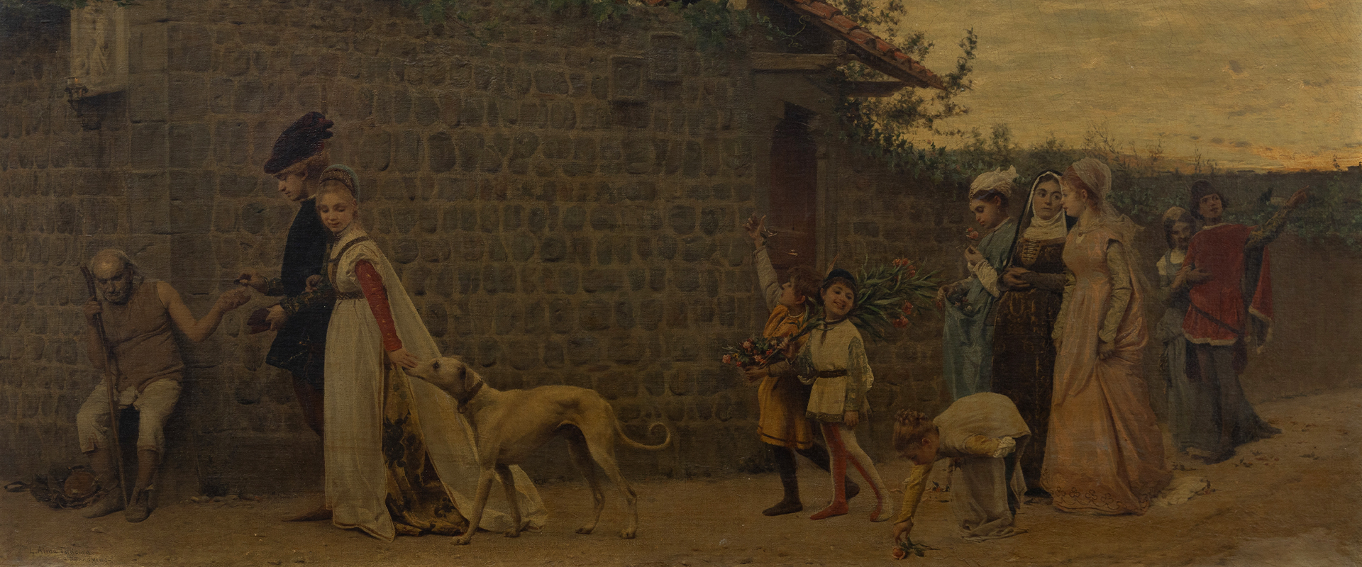 Tadema Restoration Before