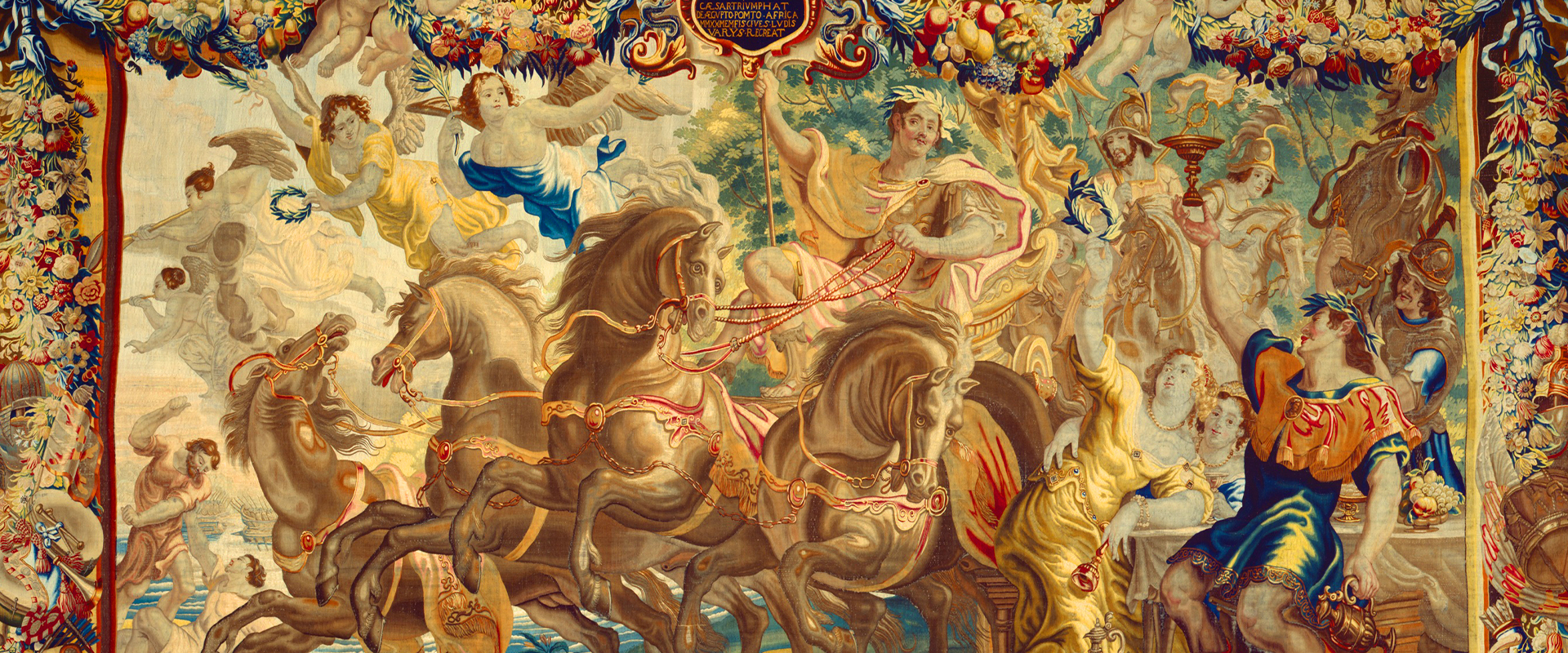 The Triumph of Caesar from The Story of Caesar and Cleopatra 1680