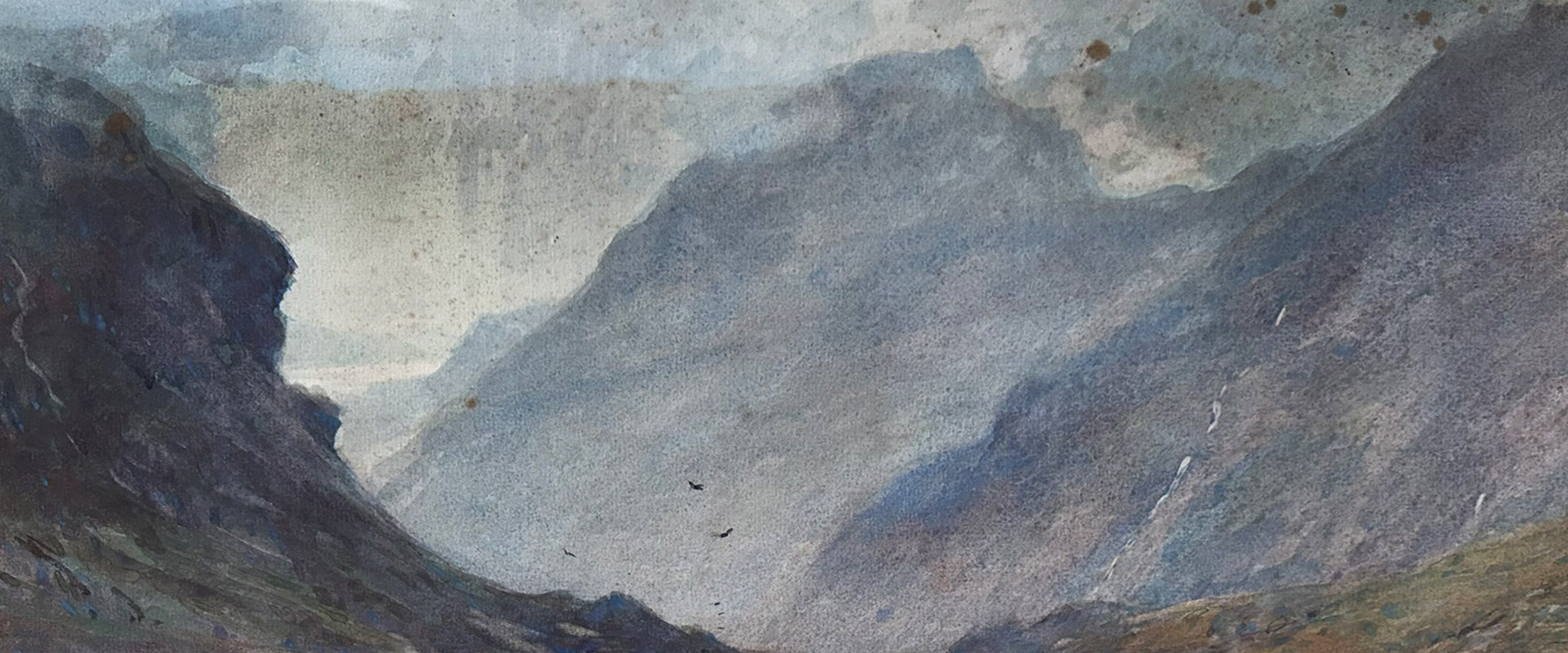 Foxing Acid Stain Watercolour