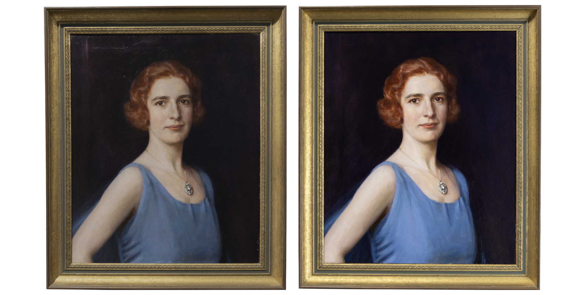 1930s Portrait Conservation