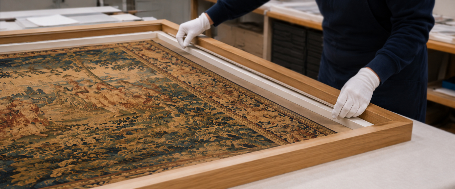 Tapestry framing