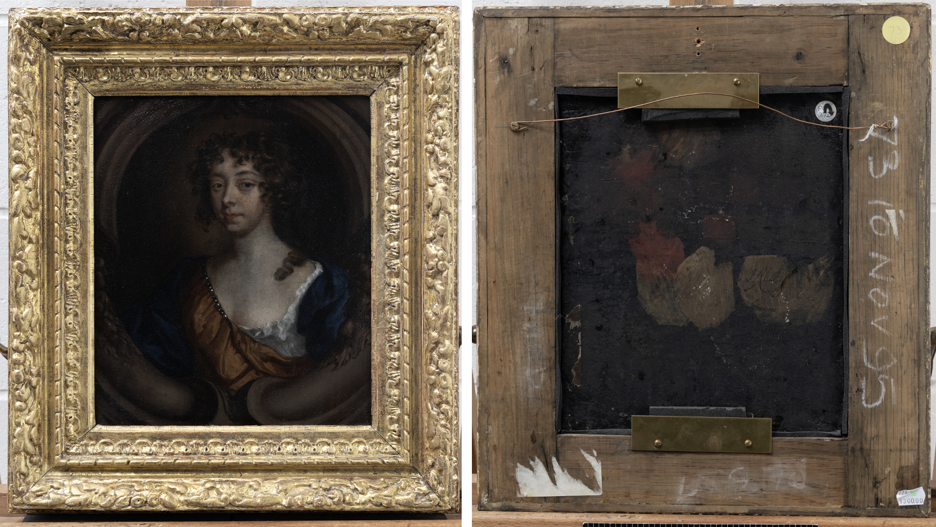 Portrait Before Restoration
