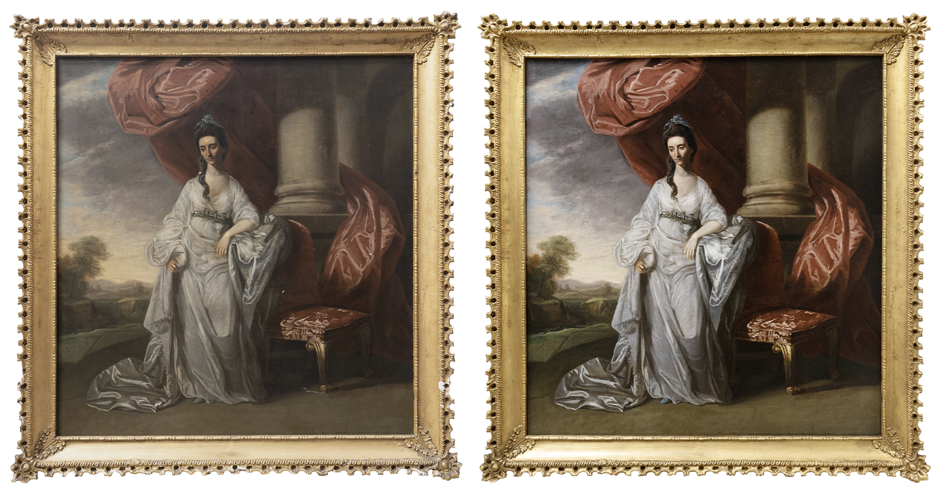 18th Century Portrait Conservation