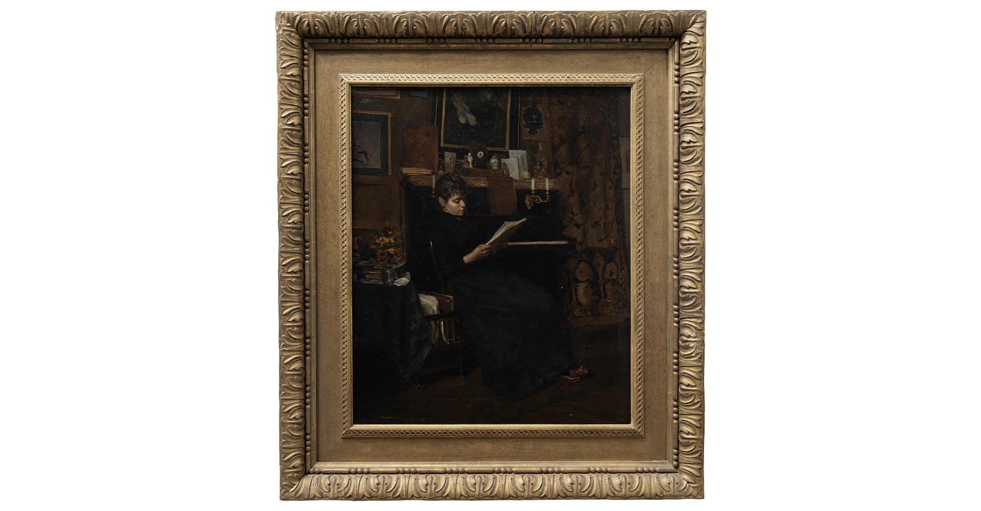 Bondoux Painting Before Conservation