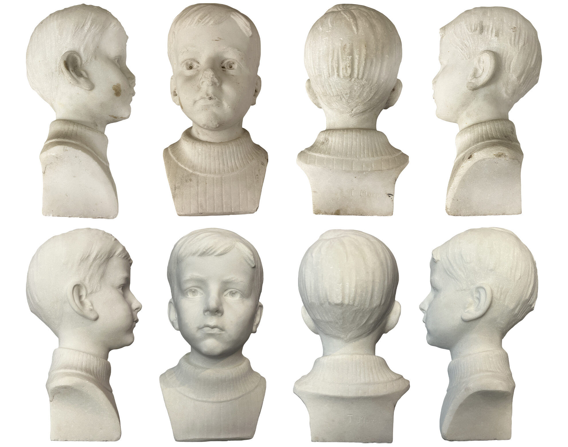 Restoration of Marble Bust
