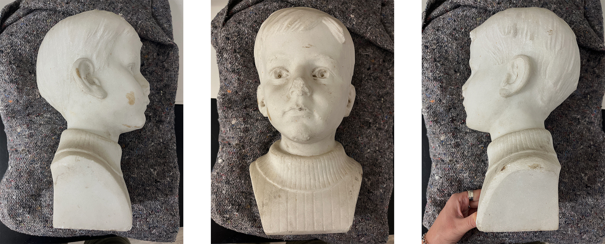Marble bust assessment
