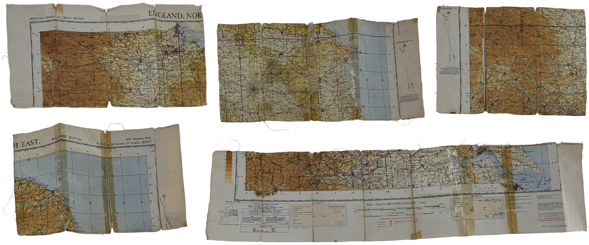 Map pieces