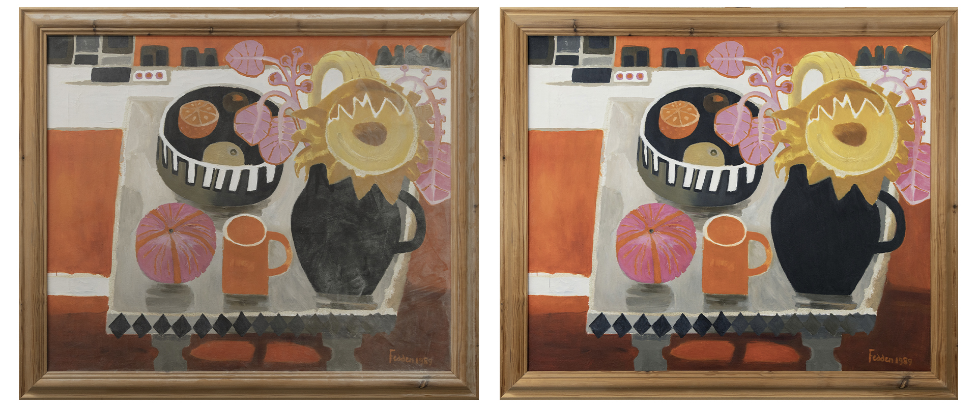 Mary Fedden Painting Restoration 