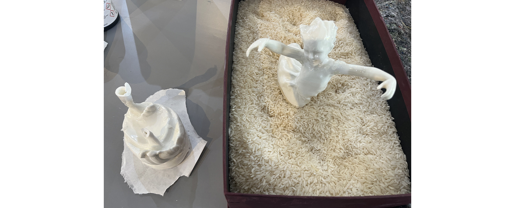 Figurine in parts