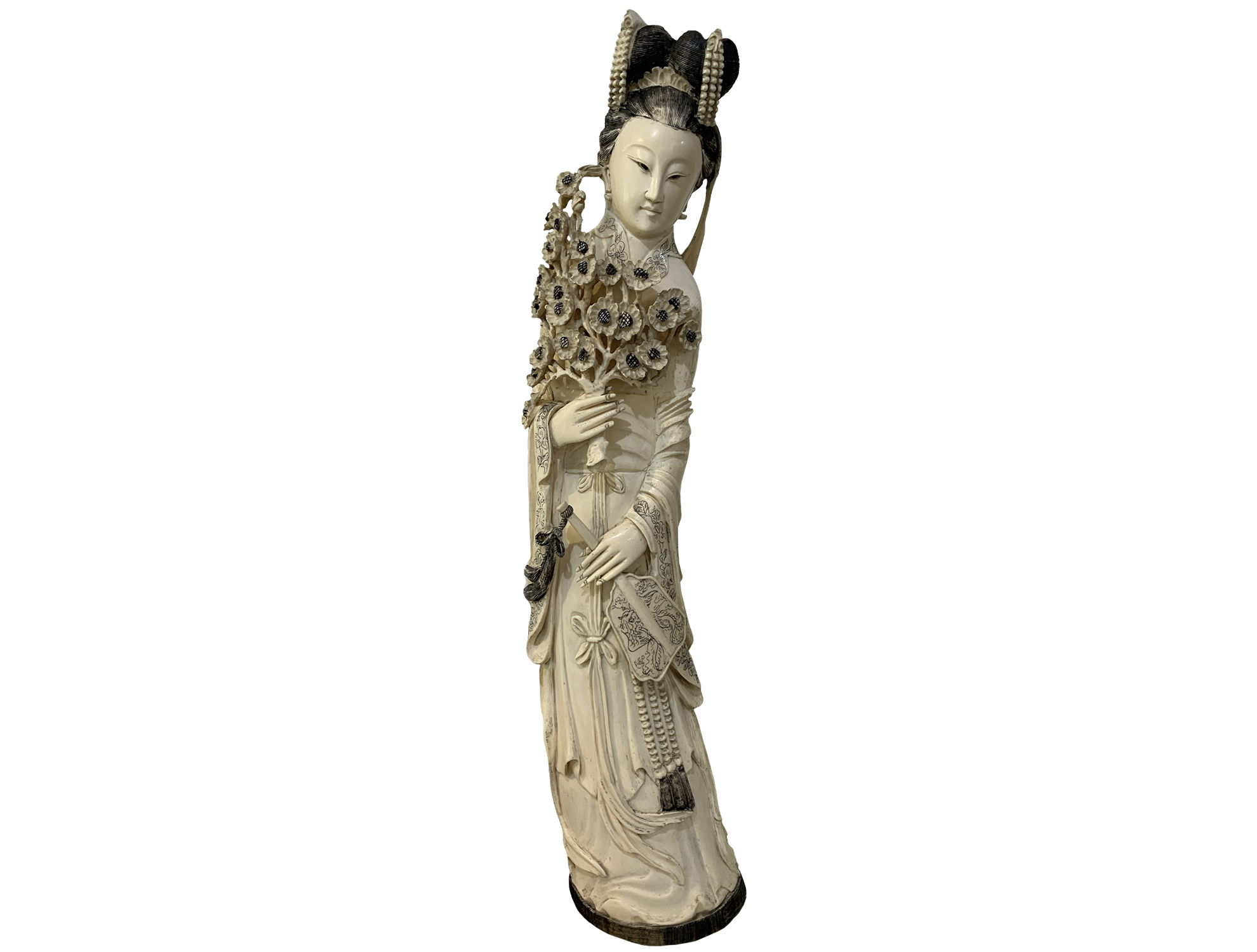Ivory figurine restoration