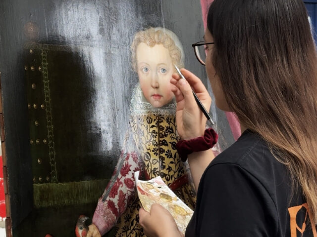 Jacobean portrait conservation case study